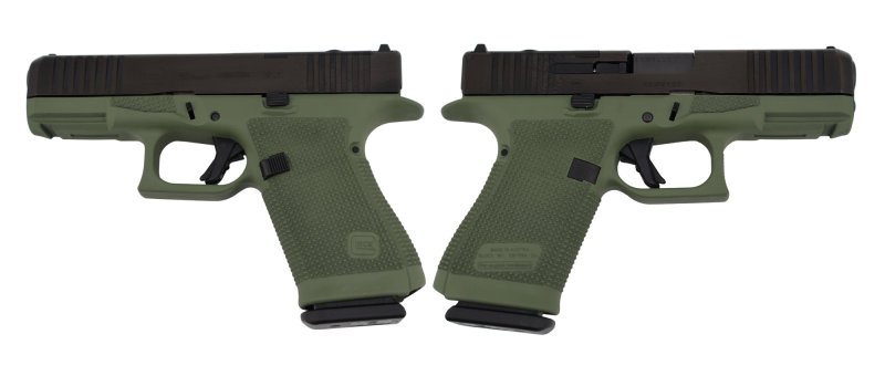 GLOCK G19 Gen6 ORS 9mm 4 In OD Green 15-Rounds 3 Mags