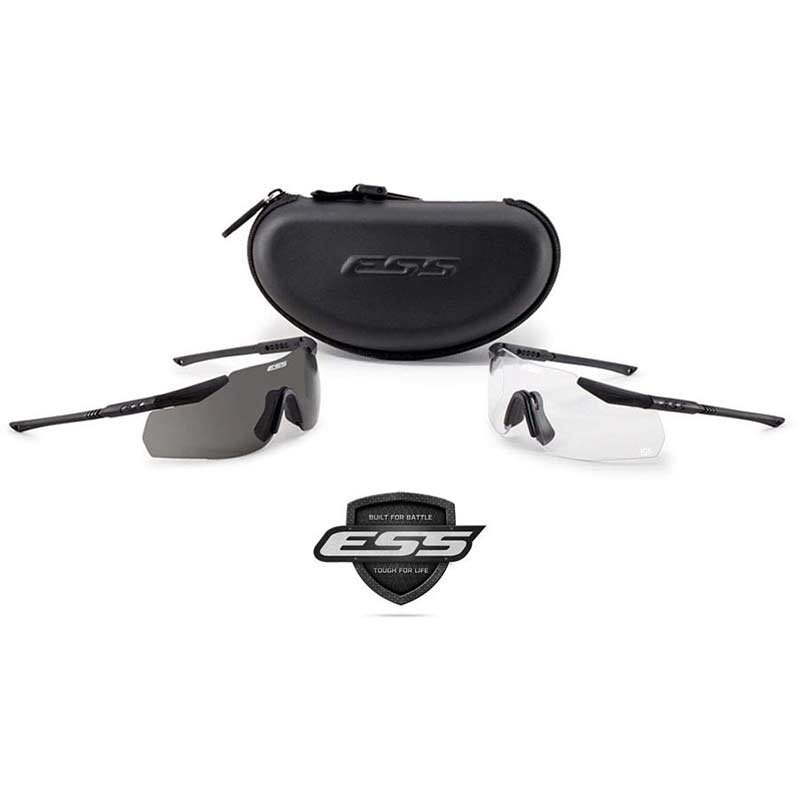 Ice ESS 740-0001 SGY Lens BK Tactical Eyewear