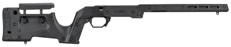 Mdt 105524BLK XRS Chassis Black Aluminum Core, Adj. Cheekrest, M-LOK