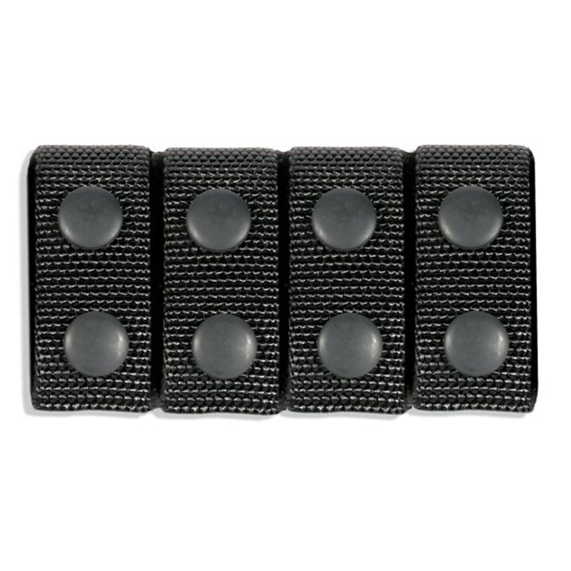 BLACKHAWK Belt Keeper 44B351BKA 2.25 In Black Duty Gear