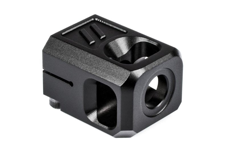 ZEV Technologies COMP-PRO-V2 9mm Black 1/2x28 Compensator
