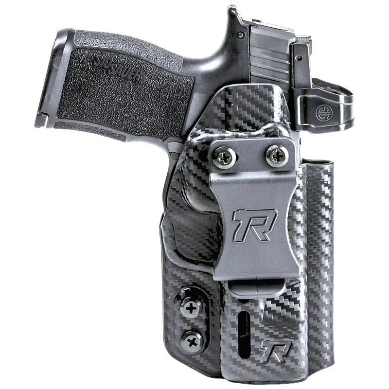 ROUNDED Druid Carbon Fiber Kydex IWB/OWB Ambidextrous Glock 17/19/23/32