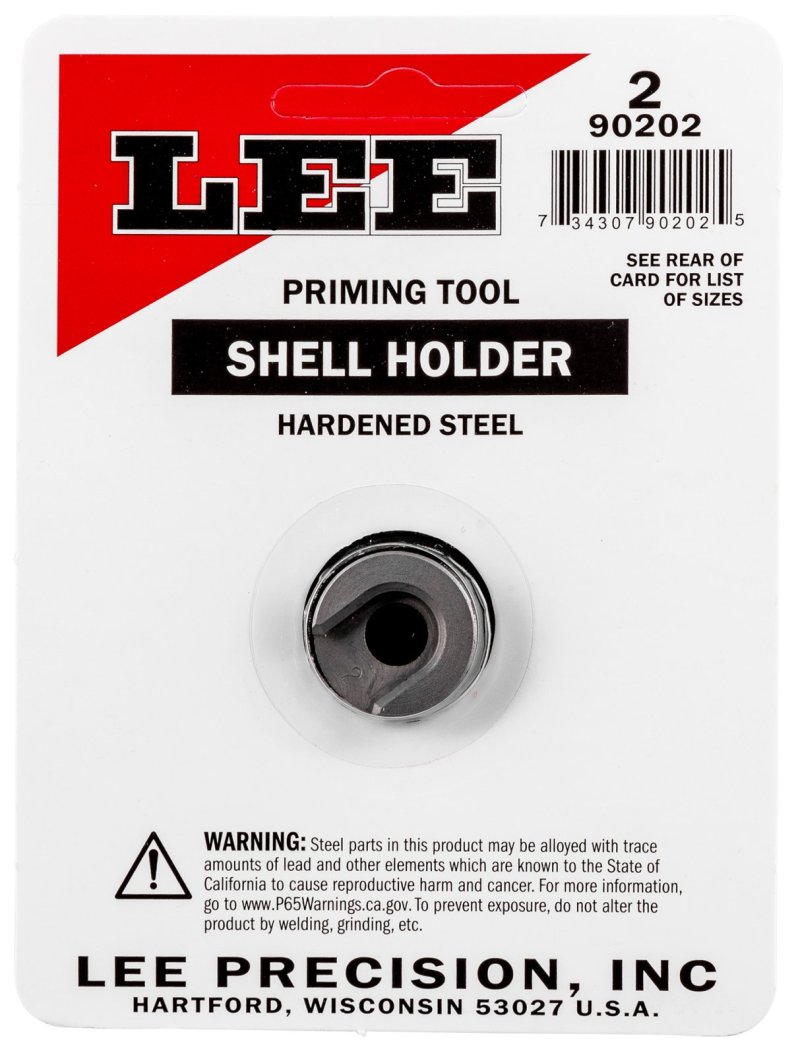 Lee #2 Auto Prime Shell Holder For 330 Savage/30-06/7.7 Jap/22-250