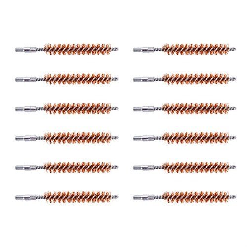 BROWNELLS DOUBLE-TUFF BRONZE RIFLE BRUSH 338 CALIBER 12 PACK