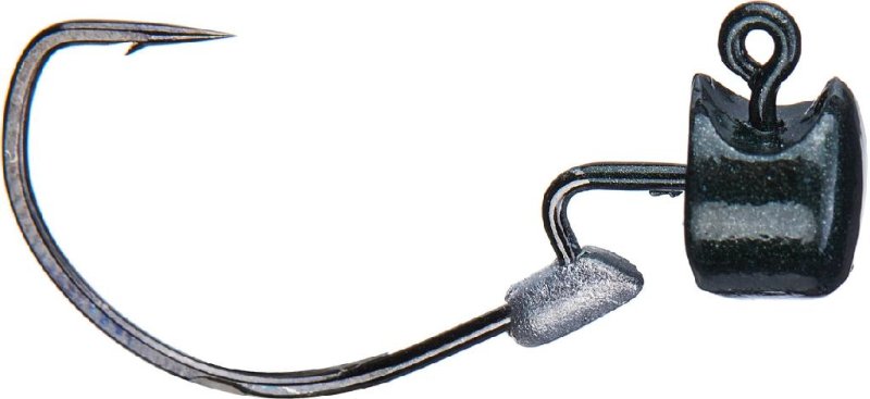ZMAN NedlockZ TTNL-3610 EWG 1/10oz Recessed Eye Mushroom Head Green