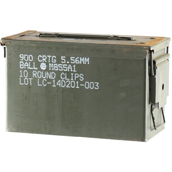 Schreck Wholesale Box50 GI .50 Cal Ammo Can Green - Used