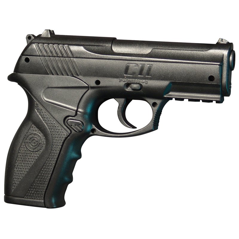 Crosman C11 .177 BB CO2 Air Pistol 18 Round Black Polymer Grips