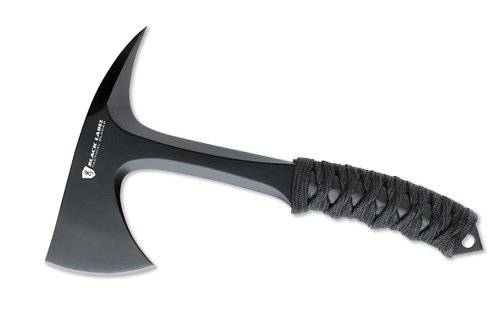 Browning 320110BL Shock 'N Awe Tomahawk, 2-3/4" Blade, Black, 1055 Steel