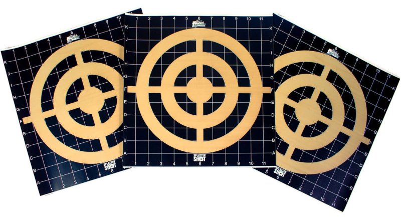 Pro-Shot THSI123PK 12x12 Black/Orange Hanging Paper Target 3-Pack