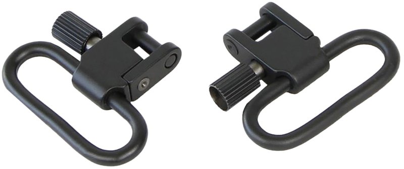 Bulldog BD880 Deluxe Locking Swivel Set 545 Black 1" Steel