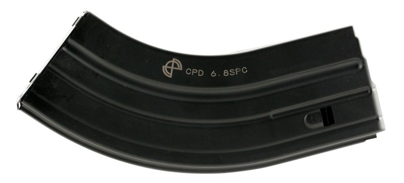 DuraMag 2868041207CPD AR-15 28rd 6.8 SPC/.22 Nosler Mag Black SS