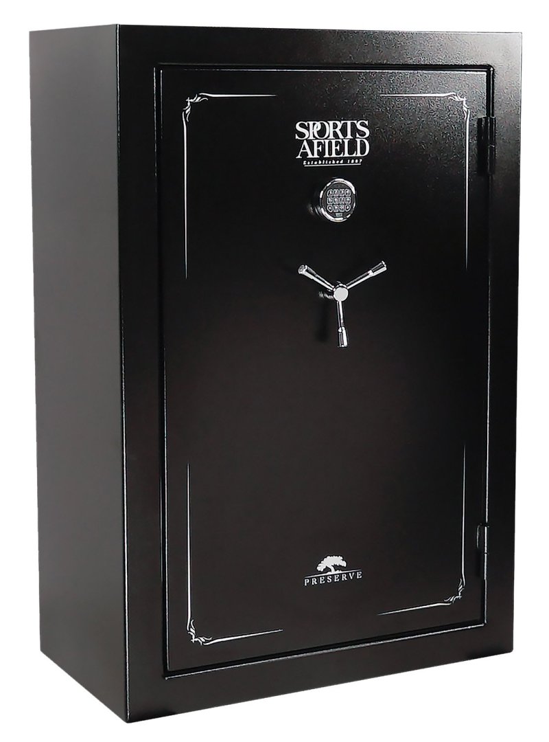 Sports Afield SECSA5940P Gun Safe Black Steel Keypad 59"x40"x22" Fireproof