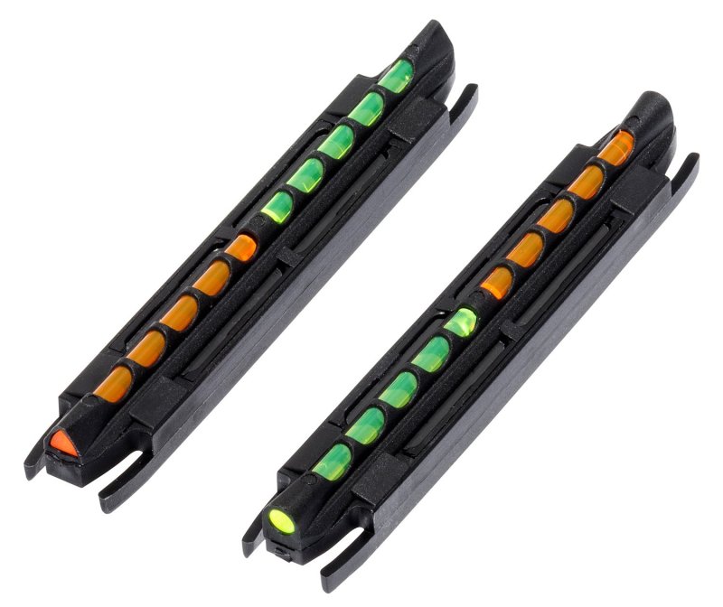 HiViz TO300 Two-In-One Magnetic Shotgun Front Sight Black Green/Orange