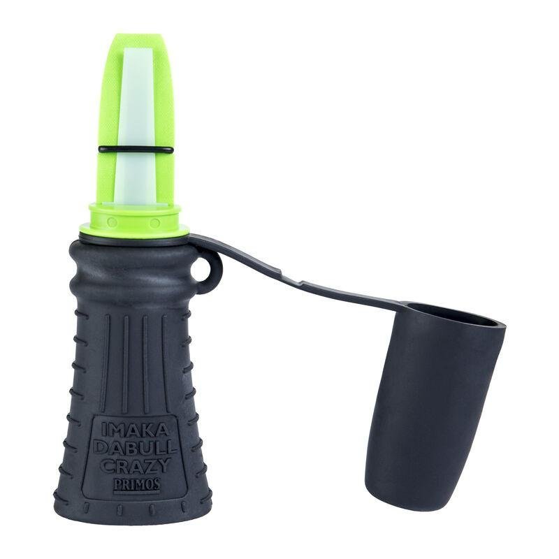 Primos Imaka Da Bull Crazy Long Range Elk Call Green Mouthpiece