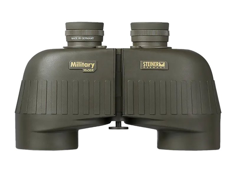 Steiner 2663 M1050 10x50mm Binoculars SUMR Reticle Green Rubber Armor