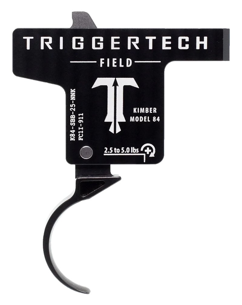 TRIGGERTECH K84SBB25NNK Single-Stage 2.5-5lb Curved Black PVD