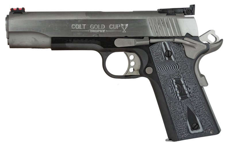 Colt Gold Cup Lite 45ACP 5 Duo Tone Blem - Blued Frame, Stainless Steel Slide, G10 Grips, Aluminum Trigger