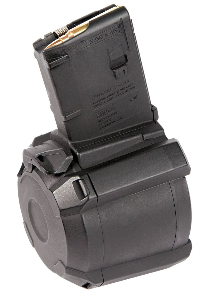 Magpul PMAG D-60 Drum Magazine 5.56mm 60-Round - MAG576-BLK