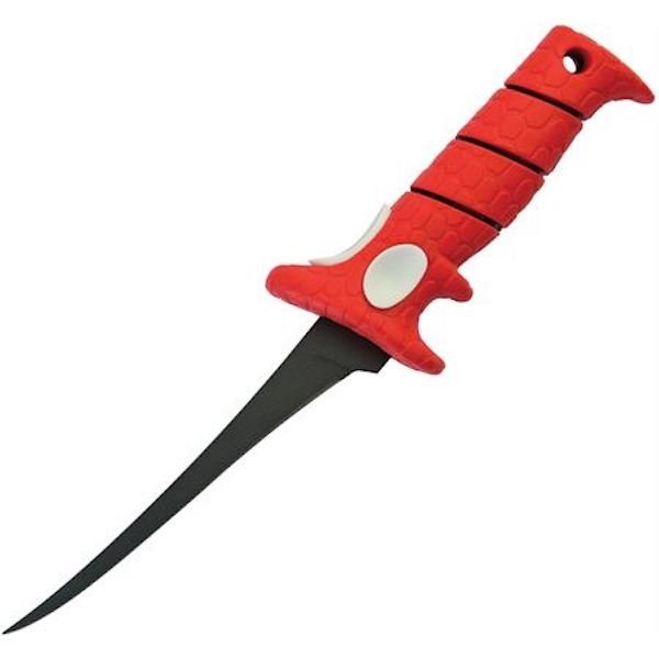 Bubba Blade 6" Whiffie Ultra Flex Fillet Knife - Heavy Duty, No-Slip Grip, Thin Blade, Full Tang, Ideal for Crappie & Panfish, Model 1085876 by AOB Products Company