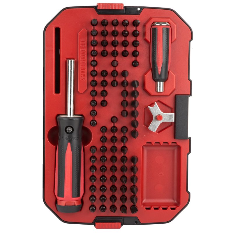 Real Avid AVSD90 Smart Drive 90-Piece Advanced Gunsmithing Driver Set with Force Assist