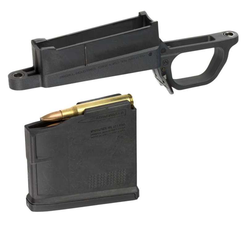 Magpul MAG489-BLK Magazine Well Black for Hunter 700 Long Action