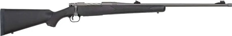 Mossberg Patriot 28136 338 Win Mag 3+1 24" Stainless Cerakote Fluted Barrel Black Right Hand