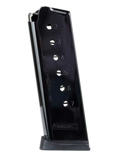 Rock Island Armory 54172 Magazine .45 ACP 7 Rounds Blued Steel