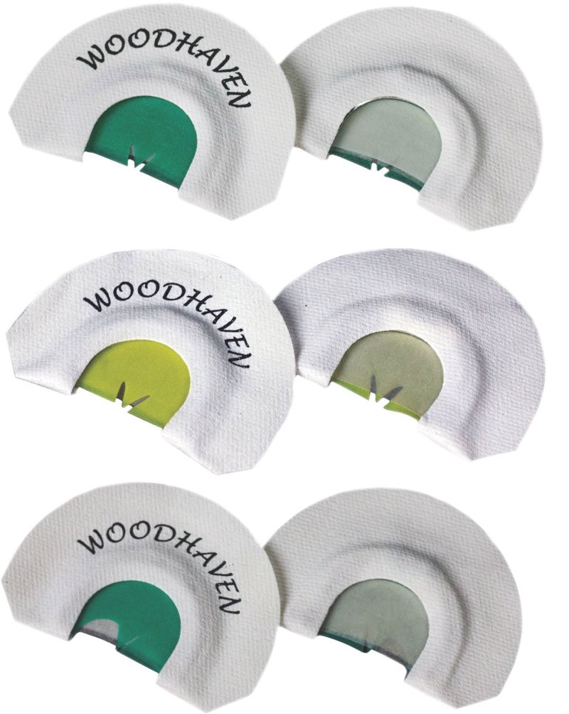 Woodhaven WH016 Top 3 Pro Pack Diaphragm Call Triple Reed Turkey Call