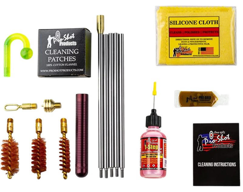 Pro-Shot Products S-MULTI-GA Multi-Gauge Shotgun Cleaning Kit 12/20/28/410