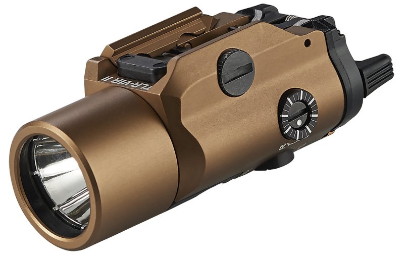 Streamlight TLR-VIR II Gun Light Coyote 300 Lumens 3.30 in Anodized