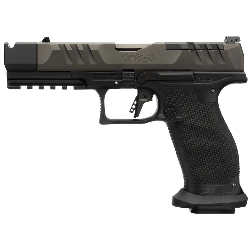 Walther PDP PRO-X 4796035 9MM 10+1 Black Compensator Adjustable Grip