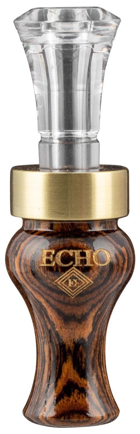 ECHO Timber Double Reed Duck Call Bocote Wood Poly Insert 90016