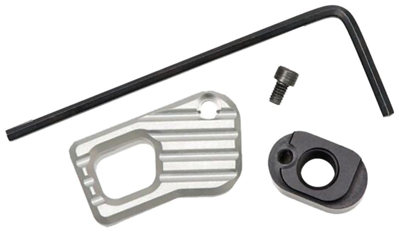 Battle Arms Development BAD-EMMR-L-C Magazine Release Large Anodized Clear