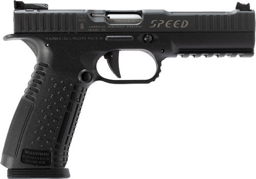 American Precision AFS1S-9-BK-17 9mm Pistol 5" Barrel 17rd Black