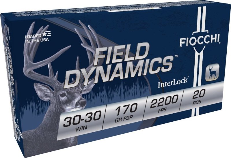 Fiocchi Field Dynamics 3030C 30-30 Win 170 gr FSP 20 rd Ammo