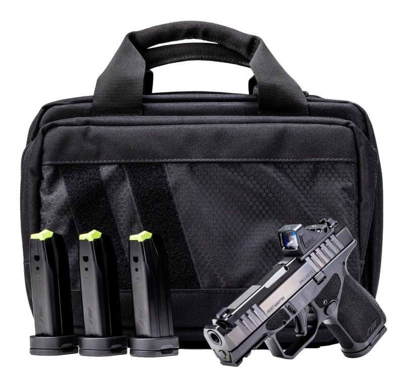 ROST MARTIN RM1CBLKOSP10CA(COMP)-P RM1S 9mm 3.6" Black Semi-Auto Pistol