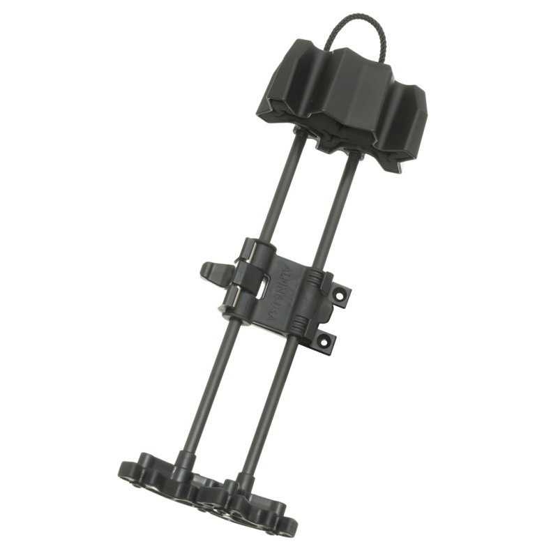 Alpine Power Loc 4-Arrow Quiver Black Compact 6.3oz 11.625In