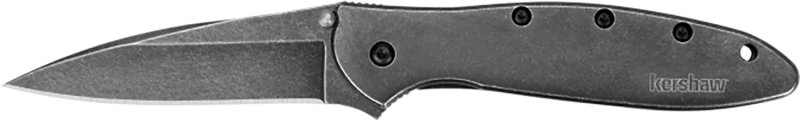 Kershaw Leek Blackwash 1660BLKW 280 3.00 In Knife