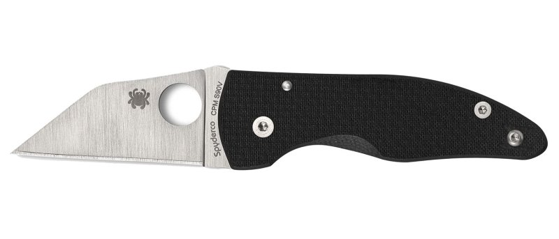 Spyderco MicroJimbo C264CFP 2.45 In Wharncliffe CPM S90V Carbon Fiber