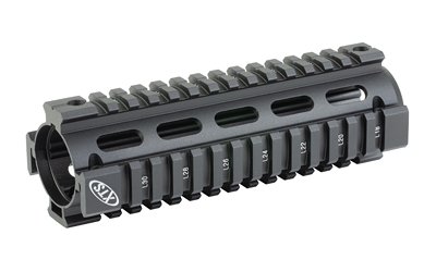 XTS MT021 Two Piece Quad Rail Handguard AR Carbine Length Black Aluminum