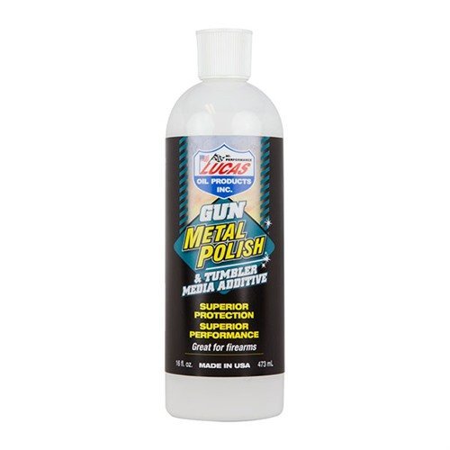 LUCAS OIL 10880 16 Fl Oz Acid-Free Gun Metal Polish Safe on Metals