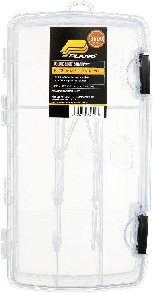 PLANO 3500-22 2-Sided StowAway 9-23 Adjustable Compartments
