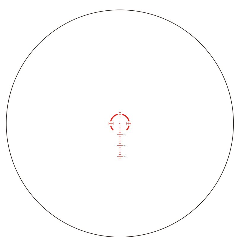 Swampfox ARH18241-M Arrowhead 1-8x24mm SFP Illuminated Rifle Scope