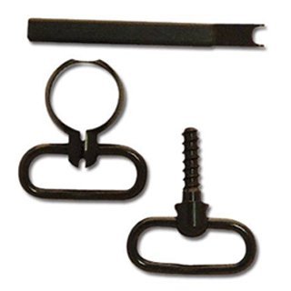 GrovTec US Lever Action Swivel Set Black Sling Swivel Mounts