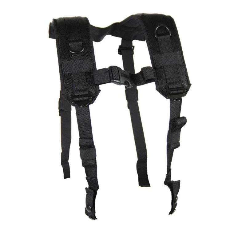 Blackhawk Load Bearing Suspenders Harness Black Adjustable Padded