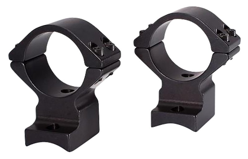 Talley 94X702 Scope Mount/Ring Combo 1" Medium Black for Winchester 70