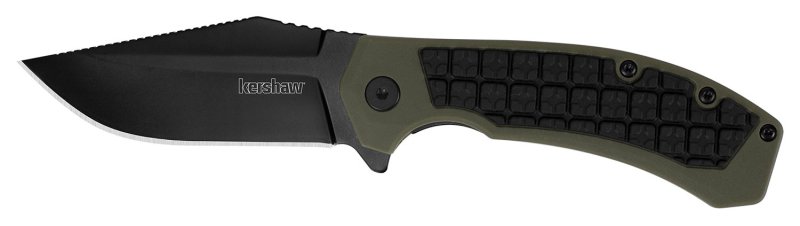 Kershaw Faultline 8760 3 In Folding Knife Black Oxide Blade