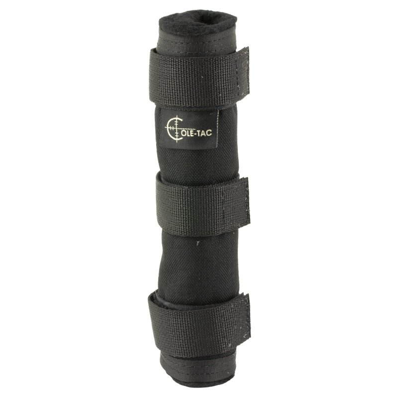 Cole-TAC Metal Python Suppressor Cover 7.5" Black - Rated to 1800 Degrees F - 2.2 oz - Suitable for Semi Auto