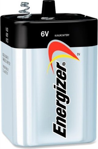 Energizer Max 6V Battery Spring Terminal