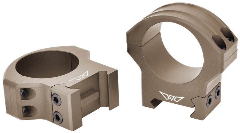Warne 8501TM Hyperlite Tikka Scope Rings Matte Black 1" Medium